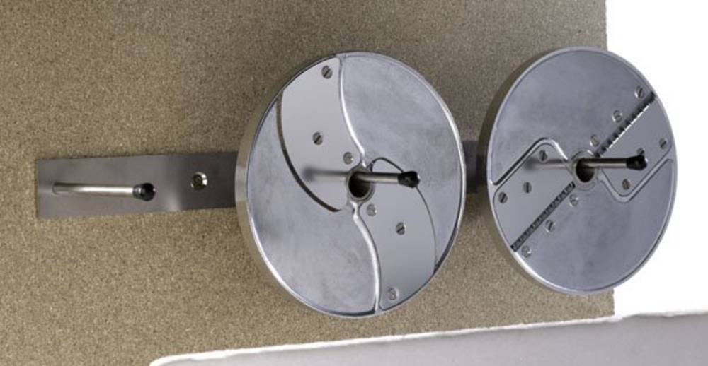 Nástěnný držák pro 6 disků – nerez 3 trny