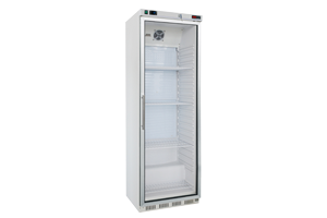 DR 400 G – Skříň chladicí 350 l, prosklené dveře, bílá
