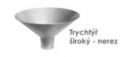 Trychtýř široký – nerez