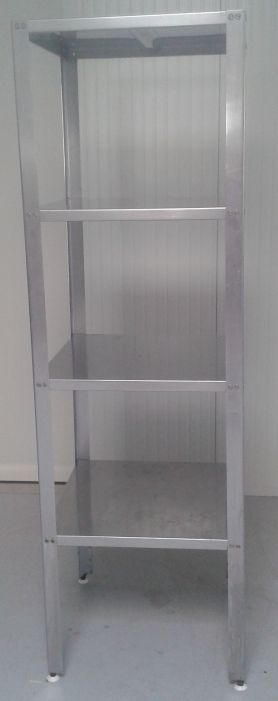 Regál nerezový šroubovaný